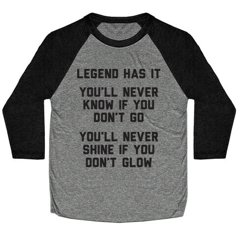 Legend Has It - All Star Parody Baseball Tee