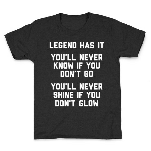 Legend Has It - All Star Parody Kids T-Shirt