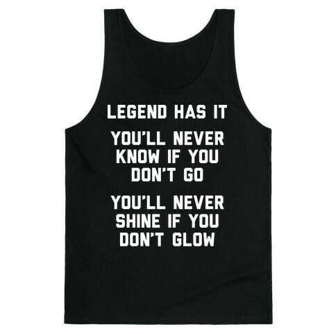 Legend Has It - All Star Parody Tank Top