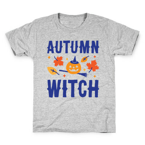 Autumn Witch Kids T-Shirt