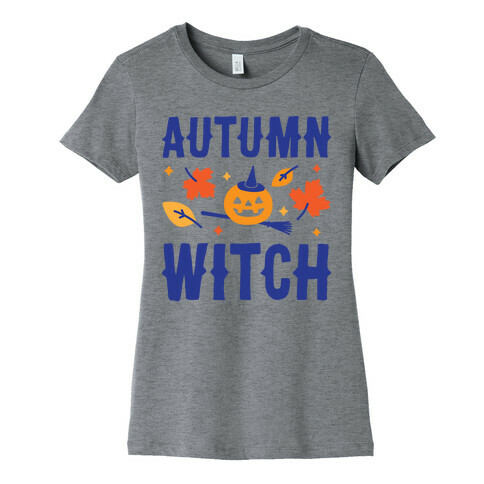 Autumn Witch Womens T-Shirt