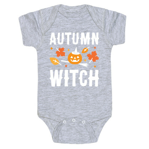 Autumn Witch Baby One-Piece