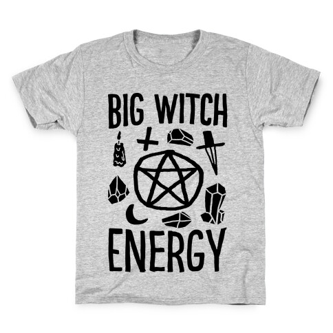 Big Witch Energy Kids T-Shirt