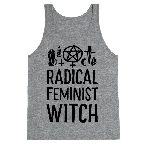 Radical Feminist Witch Tank Top