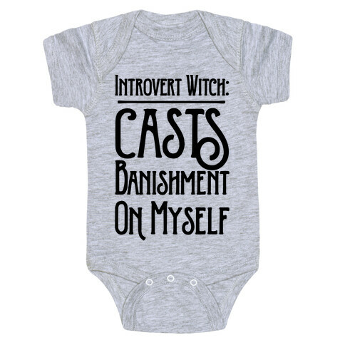 Introvert Witch Baby One-Piece