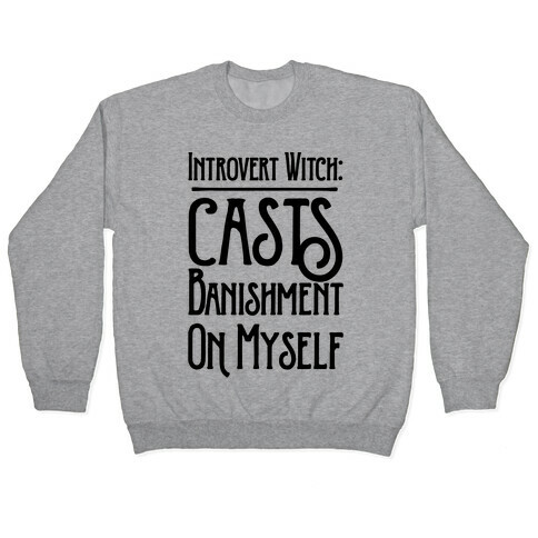 Introvert Witch Pullover