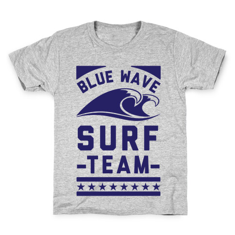 Blue Wave Surf Team Kids T-Shirt