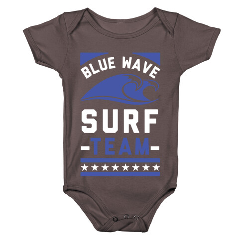 Blue Wave Surf Team Baby One-Piece