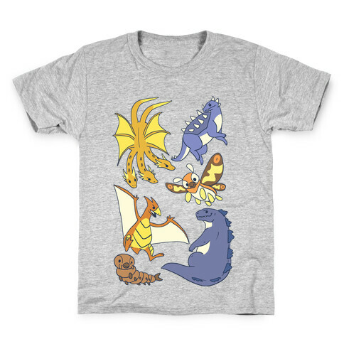 Godzilla and Friends Kids T-Shirt