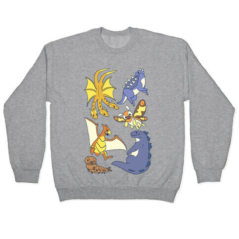 Godzilla and Friends Pullover