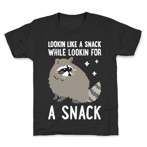 Lookin For A Snack Raccoon Kids T-Shirt