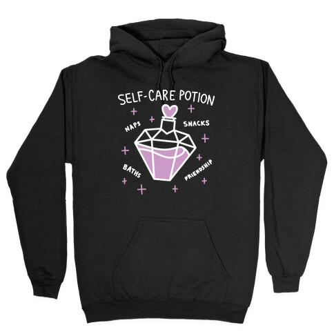 Self-Care Potion Hooded Sweatshirt