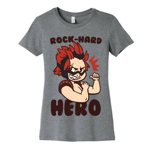 Rock-Hard Hero - Kirishima  Womens T-Shirt