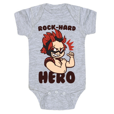 Rock-Hard Hero - Kirishima  Baby One-Piece