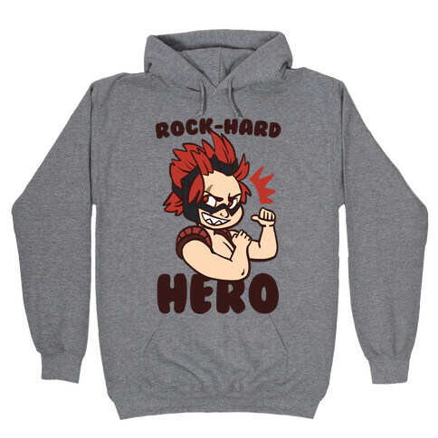 Rock-Hard Hero - Kirishima  Hooded Sweatshirt