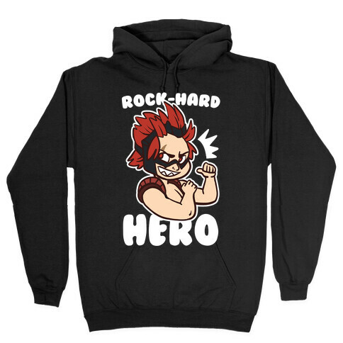 Rock-Hard Hero - Kirishima  Hooded Sweatshirt