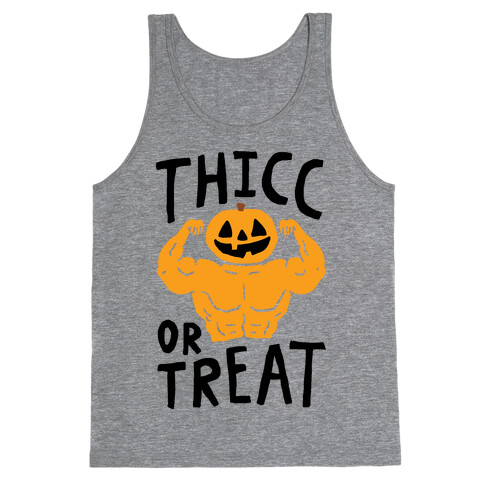 Thicc Or Treat Halloween Tank Top