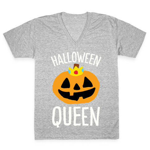 Halloween Queen V-Neck Tee Shirt