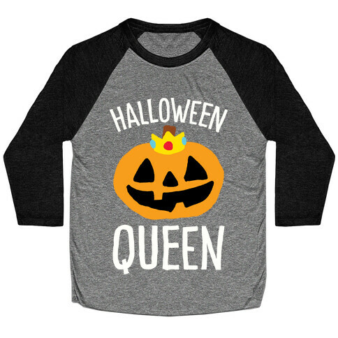 Halloween Queen Baseball Tee