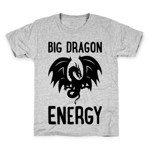 Big Dragon Energy Kids T-Shirt