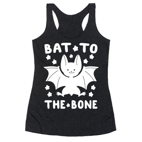 Bat to the Bone Racerback Tank Top