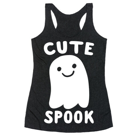 Cute Spook - Ghost Racerback Tank Top