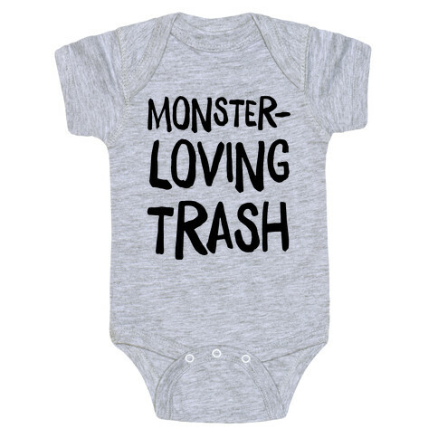 Monster-Loving Trash Baby One-Piece