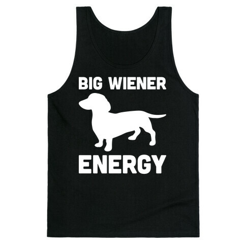 Big Wiener Energy Dachshund Tank Top