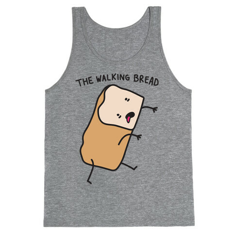 The Walking Bread Parody Tank Top