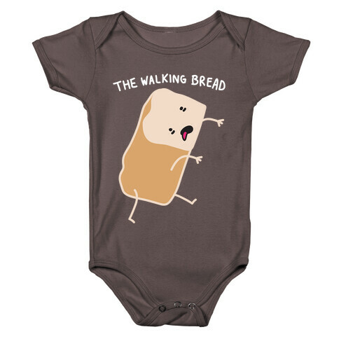 The Walking Bread Parody Baby One-Piece