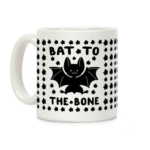Bat to the Bone Coffee Mug