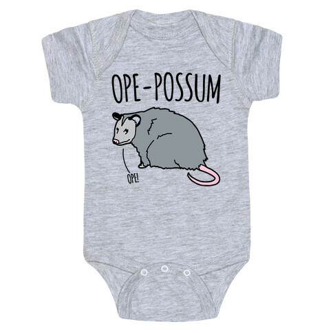 Ope-Possum Opossum Baby One-Piece