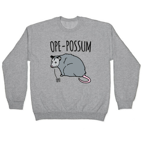 Ope-Possum Opossum Pullover