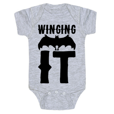 Winging It Bat  Baby One-Piece