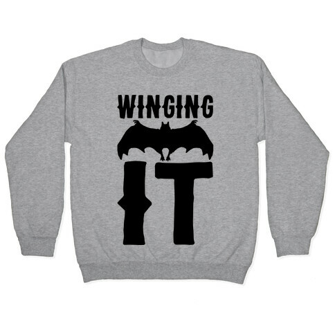 Winging It Bat  Pullover