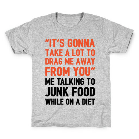 Toto Africa Junk Food Parody Kids T-Shirt