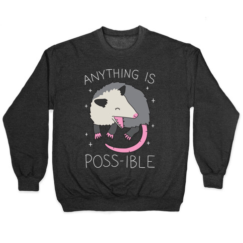 Anything Is Poss-ible Opossum Pullover
