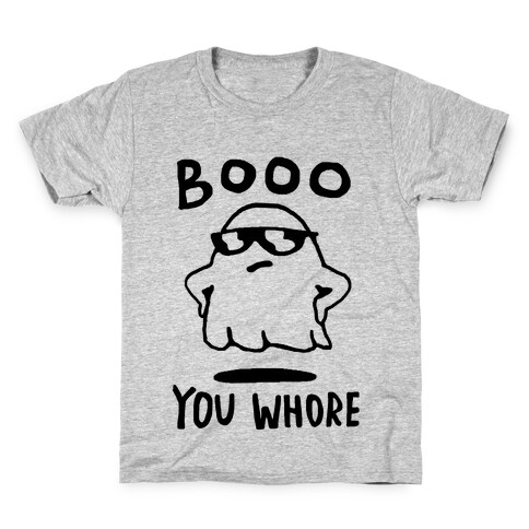 Boo You Whore Ghost Kids T-Shirt