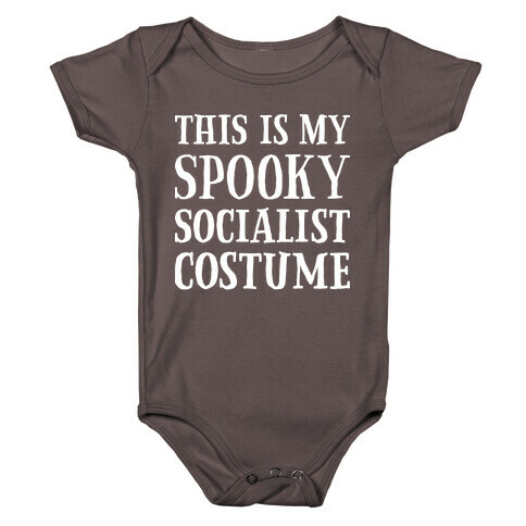 This Is My Spooky Socialist Costume Baby One-Piece