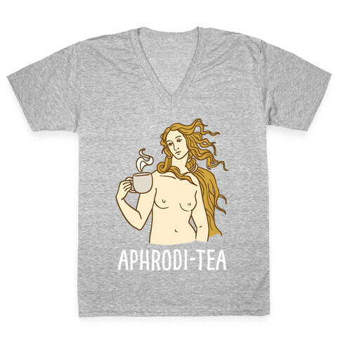 Aphrodi-tea V-Neck Tee Shirt
