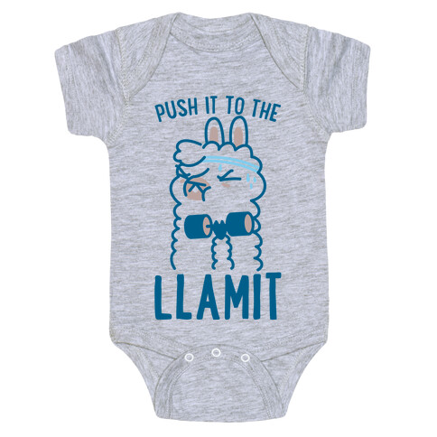 Push it to the Llamit Baby One-Piece