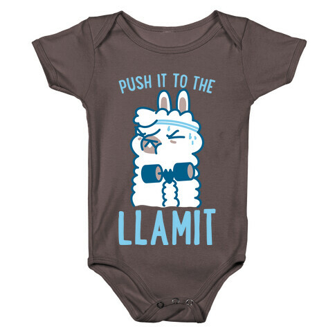 Push it to the Llamit Baby One-Piece