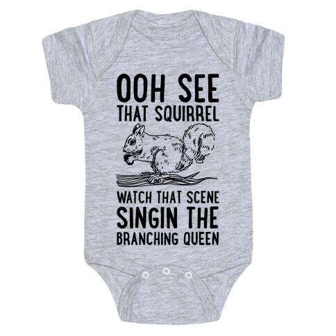 Branching Queen Baby One-Piece