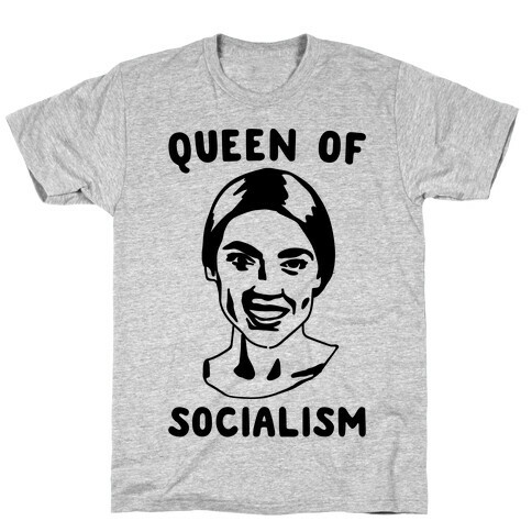 Queen of Socialism Alexandria Ocasio-Cortez T-Shirt