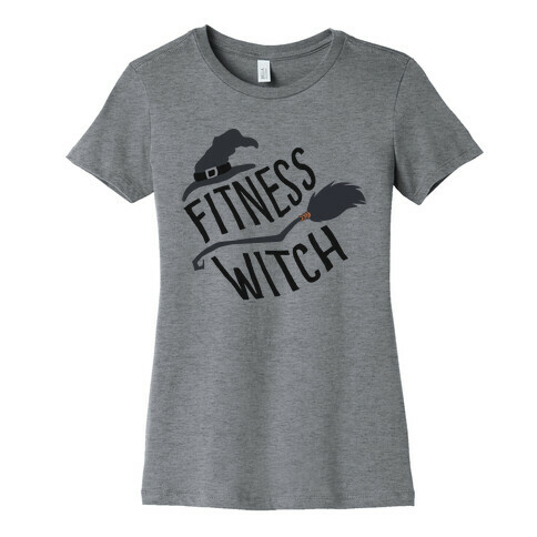 Fitness Witch Womens T-Shirt