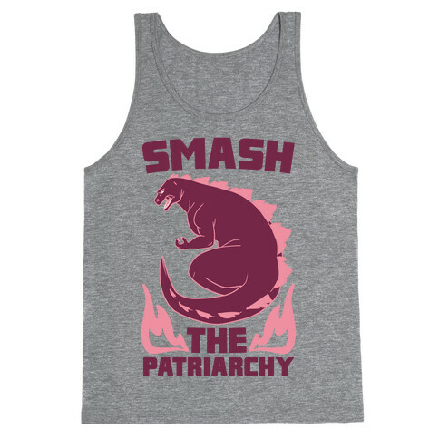 Smash the Patriarchy - Godzilla Tank Top