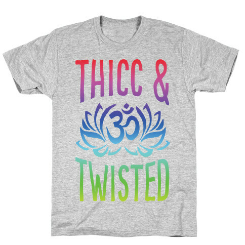 Thicc And Twisted Yoga T-Shirt