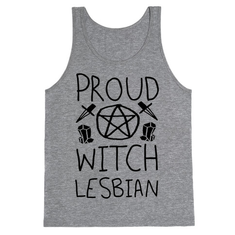 Proud Witch Lesbian Tank Top