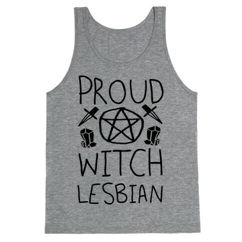 Proud Witch Lesbian Tank Top