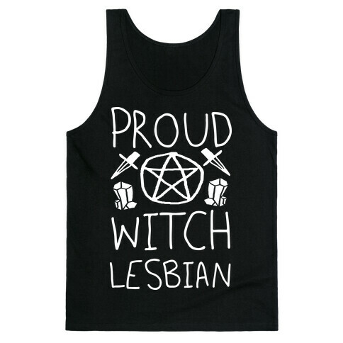 Proud Witch Lesbian Tank Top